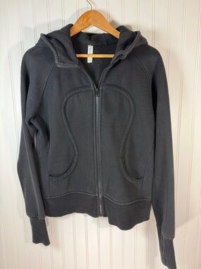 Lululemon Scuba Women’s Full Zip Hoodie - Black Size 12